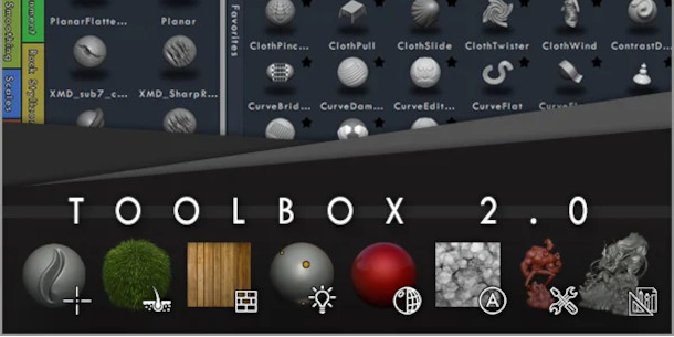 clear toolbox zbrush