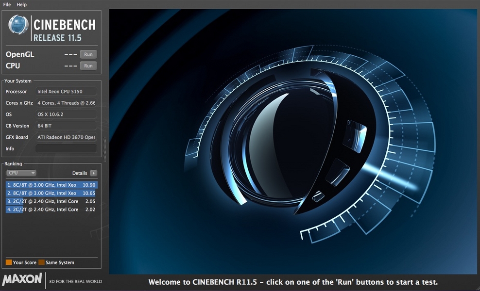 New version of Cinebench | CG Channel