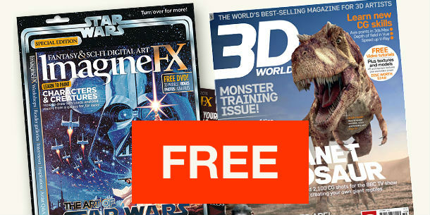 Get free copies of 3D World and ImagineFX magazines | CG Channel