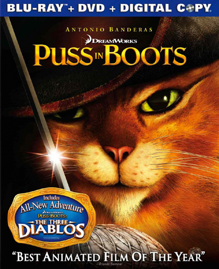 Blu-ray review: Puss in Boots | CG Channel