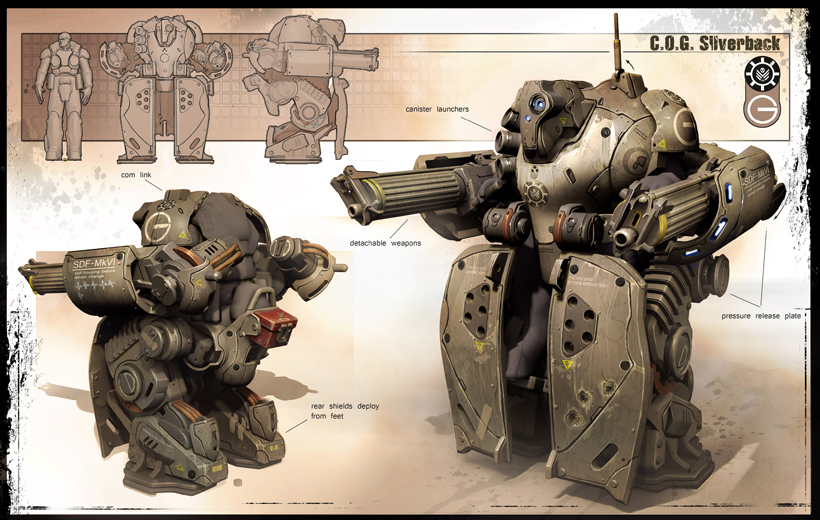 Comics/Books: BOOK REVIEW: The Art of Gears of War 3 - Reply to Topic