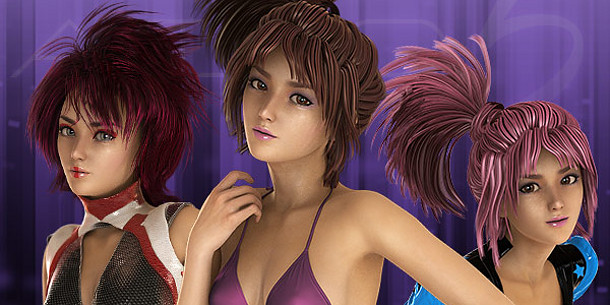 searching for anime hairstyle - Daz 3D Forums