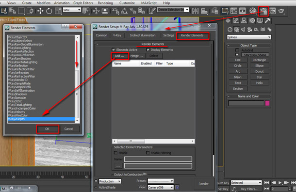 Tutorial: Post-production in 3ds and Photoshop Channel