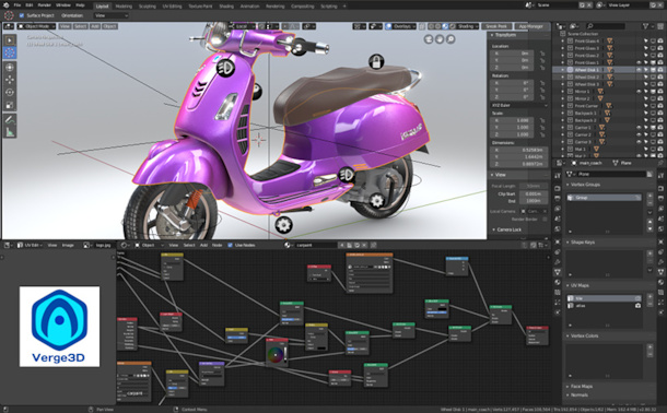 Soft8Soft releases Verge3D 2.9 for Blender and 3ds Max | Channel