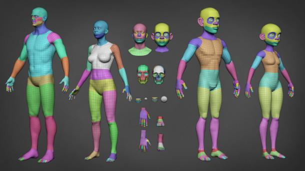 Download Blender free Human Meshes | CG Channel