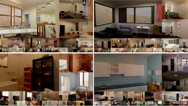 Open-source tool Infinigen Indoors generates procedural 3D interiors ...