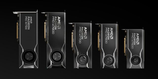 Group test: AMD Radeon Pro W7000 Series workstation GPUs | CG Channel