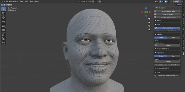 Google open-sources GNM Head, its parametric human head model | CG Channel